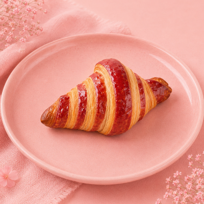 Croissant à la Framboise